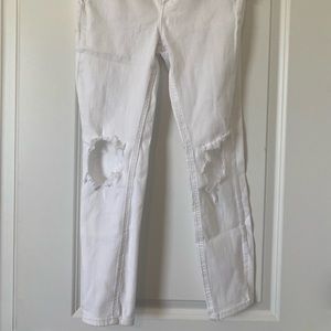 Free people white jeans NWT